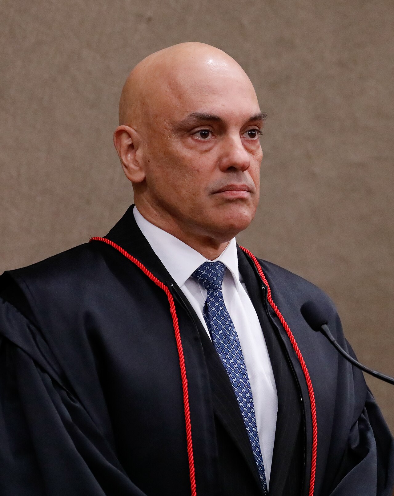 Foto oficial de Alexandre de Moraes