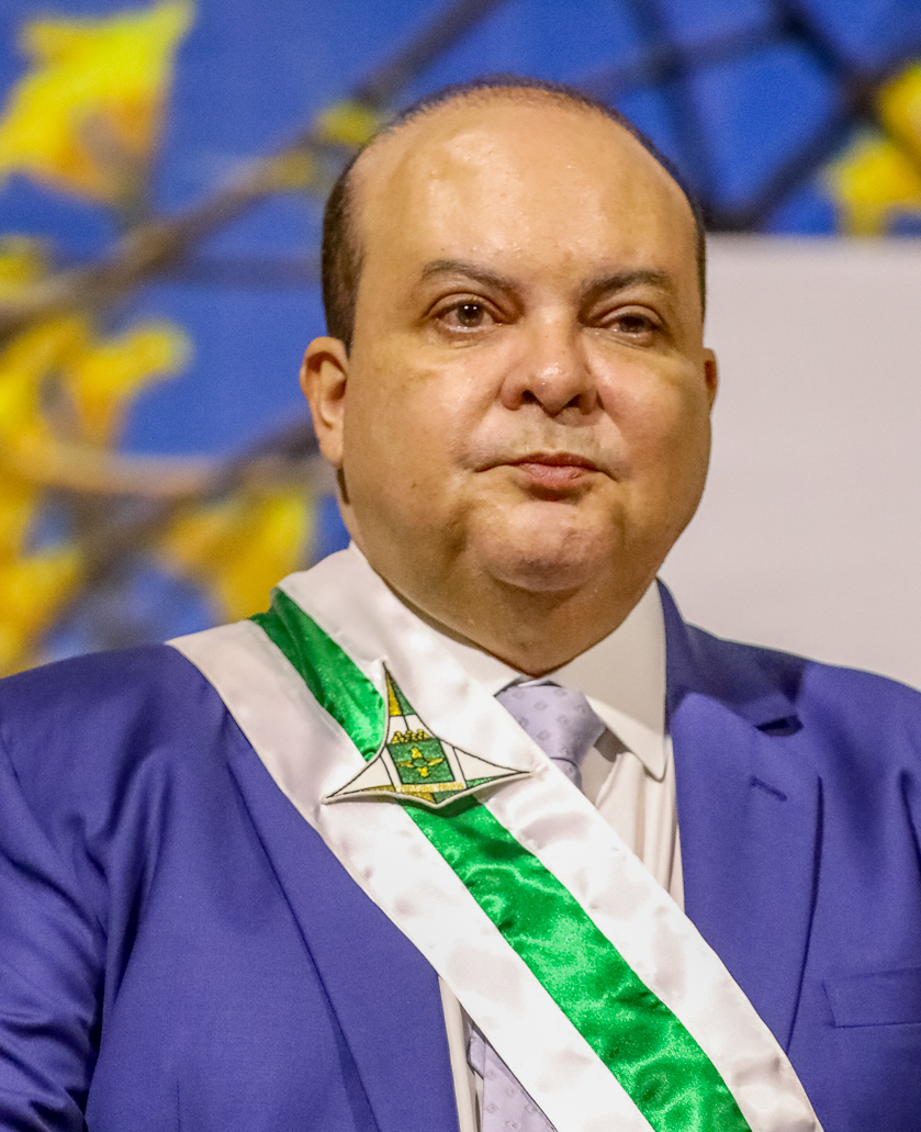 Foto oficial de Ibaneis Rocha